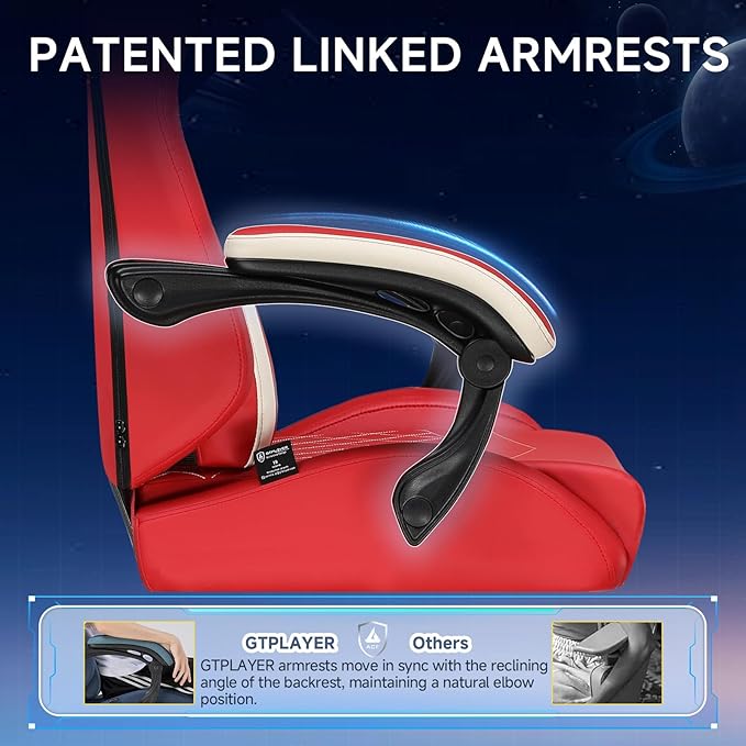 GTPLAYER Gaming Chair, Video Game Chairs - Image 5