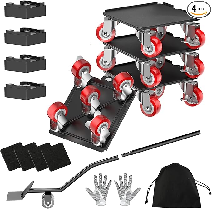 2000LBS Heavy Duty Furniture Dolly & Mover by LOYALTIGER