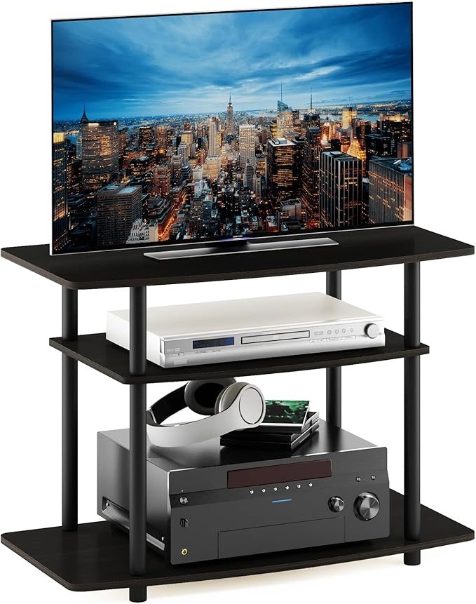 Furinno Turn-N-Tube No Tools 3-Tier Entertainment Center TV Stand by Furinno-FitsYourSpaceFitsYourBudget