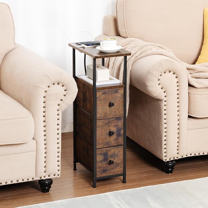 Narrow End Table Living Room - Image 2