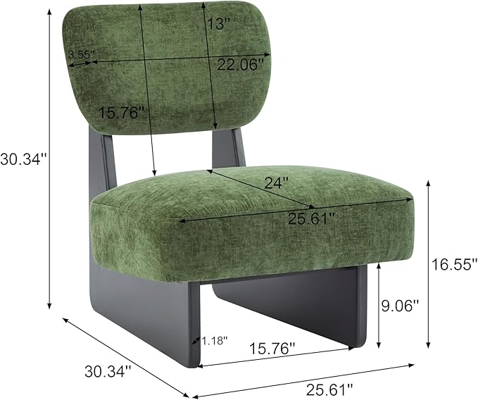 Christopher Knight Home Mores Low Profile Accent Chair Set of 2, Modern Living - Image 2