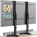 AX WABER Universal TV Stand, Table Top TV Stand Base Replacement by 1