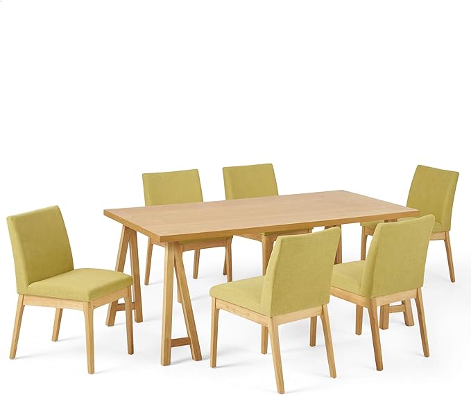 Christopher Knight Home Benson Mid-Century Modern 7 Piece Dining Set by ChristopherKnightHome