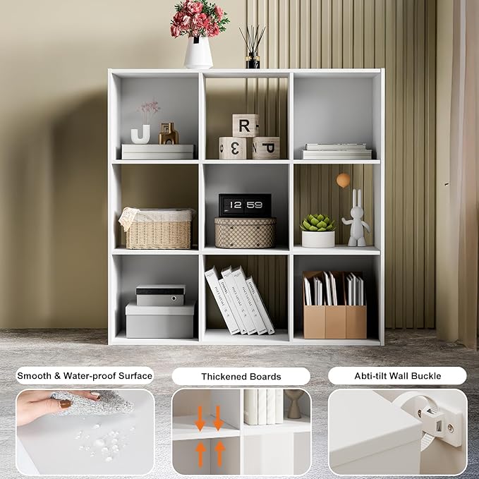 Sweetcrispy 9 Cube Storage Organizer - Image 2