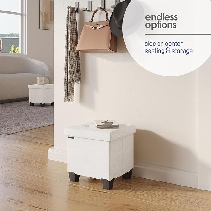 STORAGEBUD Storage Ottoman Cube - Image 6