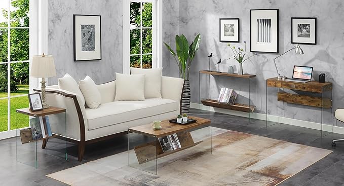 Convenience Concepts SoHo Glass Coffee Table 40" - Image 9