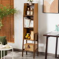 4-Tier Bamboo Bookshelf by ABAMFUR