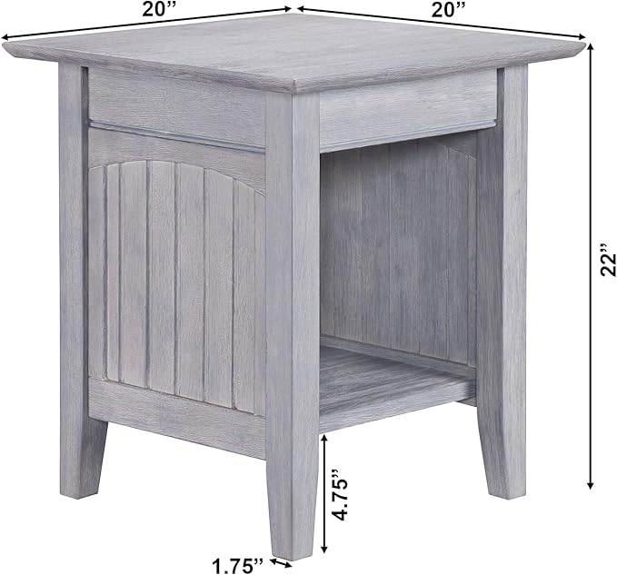 Atlantic Furniture Nantucket End Table - Image 3