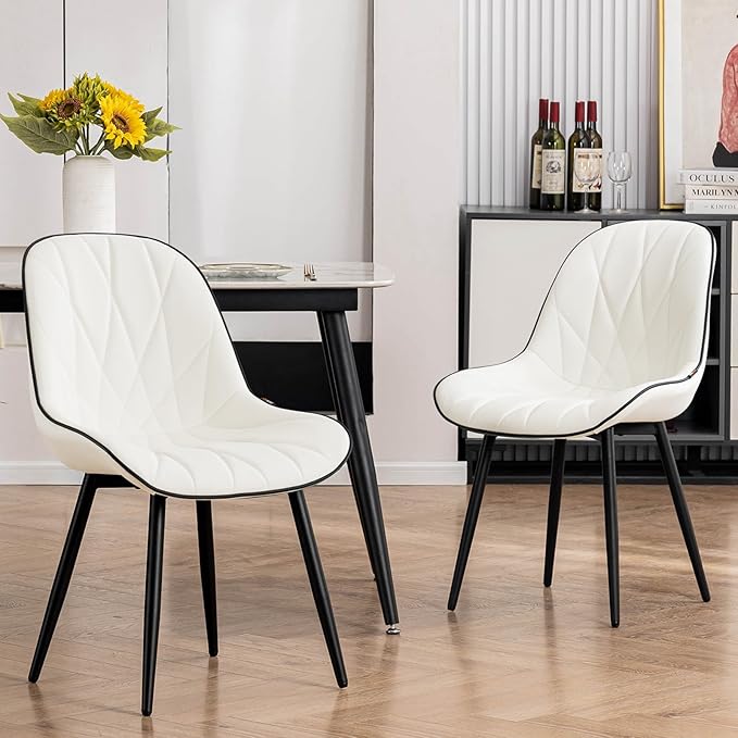 Rowill Modern Dining Chairs Set of 2 by Rowill