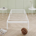 12 Inch Twin Bed Frames, Heavy Duty Metal Twin Platform Bed Frame, No Box by Cieemine
