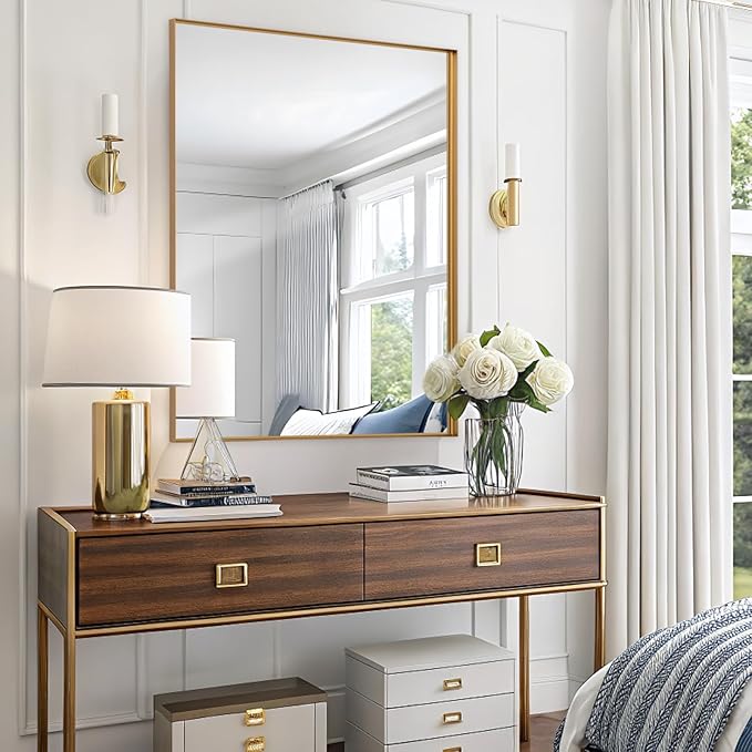 Melodieux Wall Vanity Bathroom Mirror - Image 8