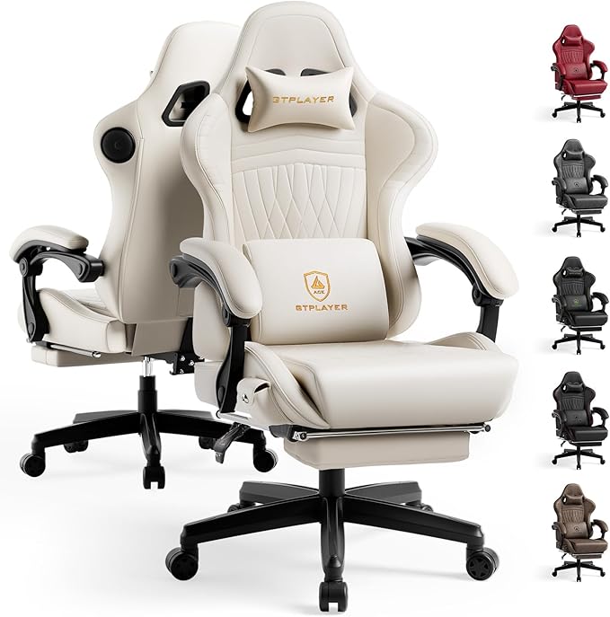 GTPLAYER ACE-PRO Music Gaming Chairs – Built-in Speakers, App Support & by GtracingDirect