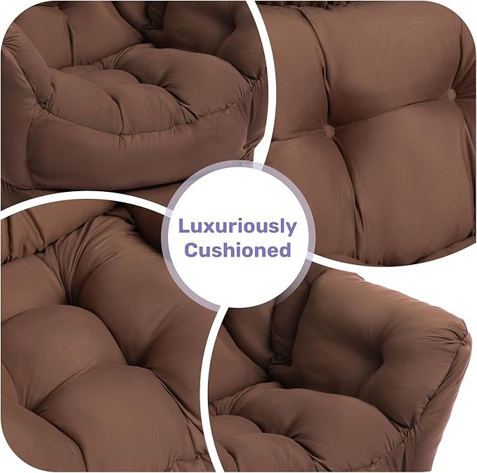 HollyHOME Fabric Lazy Chair - Image 5