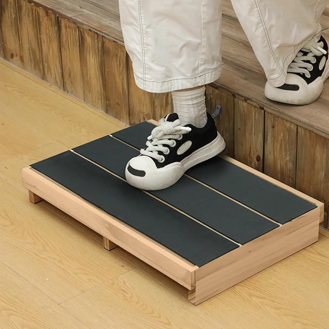 3.5" Wooden Platform Step Stool by CroBlissful