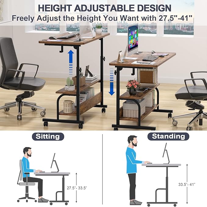 Height Adjustable Standing Desk - Image 6