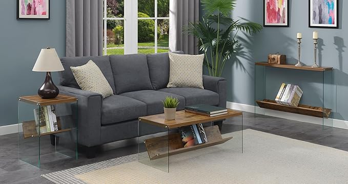 Convenience Concepts SoHo Glass Coffee Table 40" - Image 8