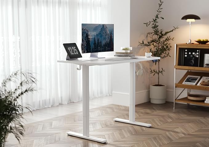 Seang Standing Desk with Adjustable Height, 40x24 Inch Electric Stand Up Desk - Image 2