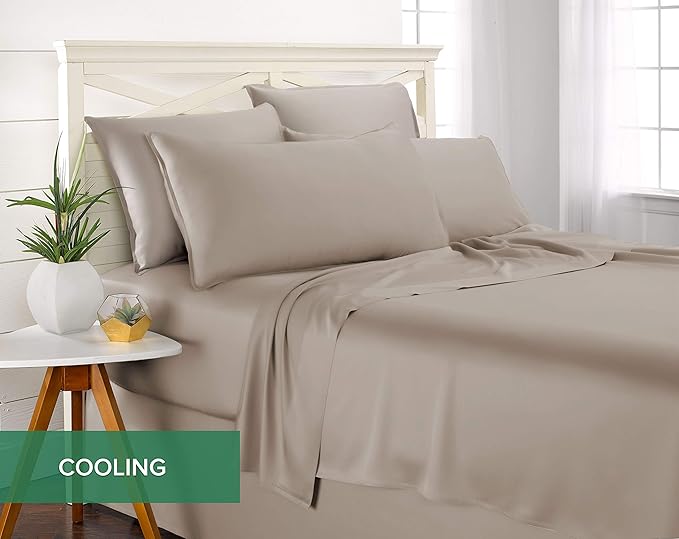 Full Sheets by Pure Bamboo, Genuine 100% Organic Viscose Derived from Bamboo - Image 5