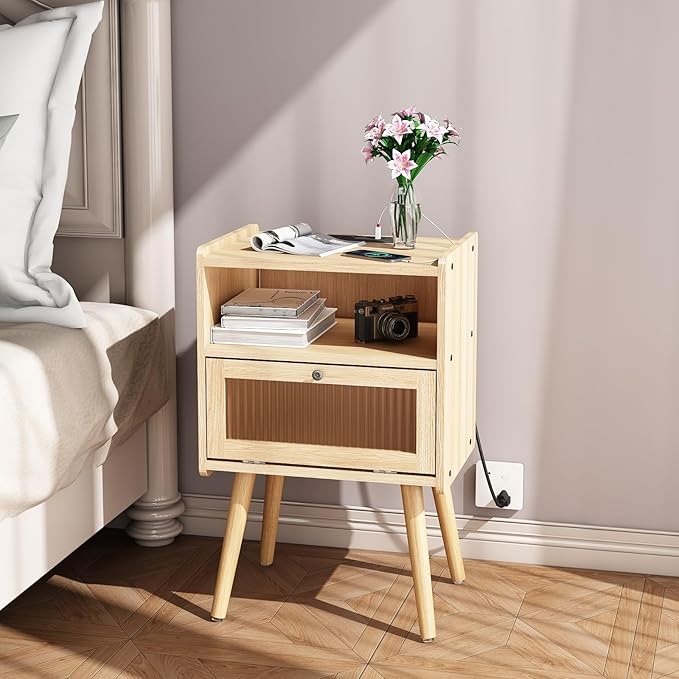 Mid Century Modern Nightstand - Image 8