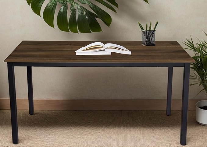 55 inch Large Computer Desk Wood, Modern Simple Style Desk - Image 5