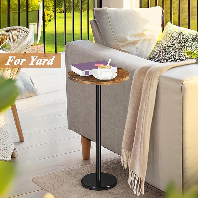 smusei Drink Table Small Side Table - Image 7