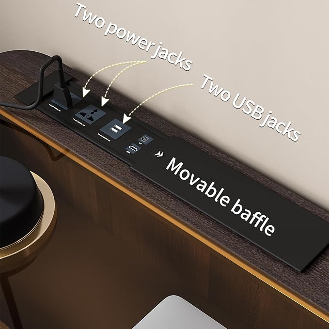 Lartis Office Desk, Electric Computer Lift Table Standing Desk - Image 4