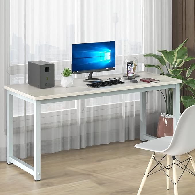 NSdirect Large Office Desk for Home Office, Large 63" Computer Desk Table - Image 9