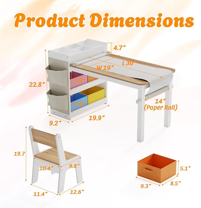 Kids Art Table and Chair - Image 2