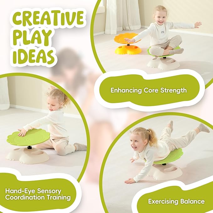 Spinning Chair for Autistic Kids, Autism Sensory Spinning Chairs Sensory Swivel - Image 5