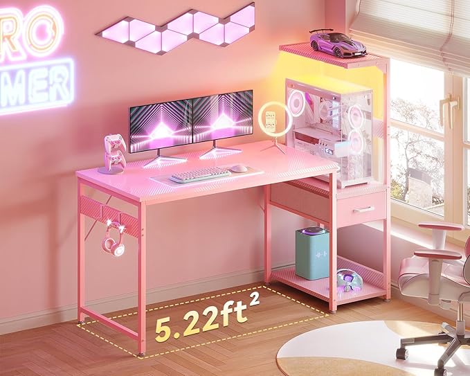 Casaottima 48 Inch Gaming Desk - Image 3