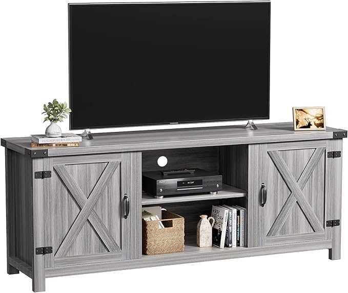 YESHOMY Modern Farmhouse TV Stand - Image 7