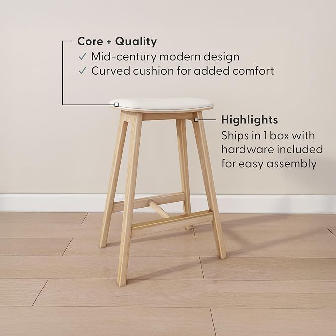 Plank+Beam Beryl Counter Height Stool - Image 4