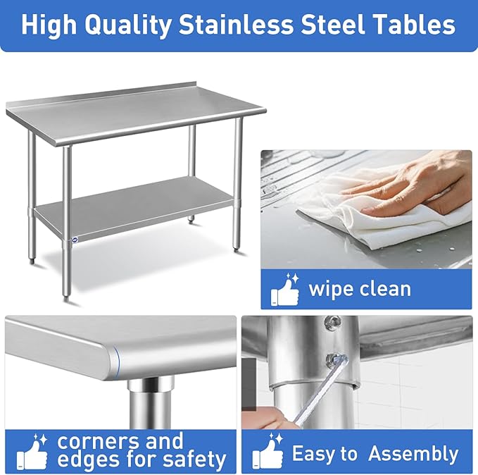 ROCKPOINT Stainless Steel Table - Image 5