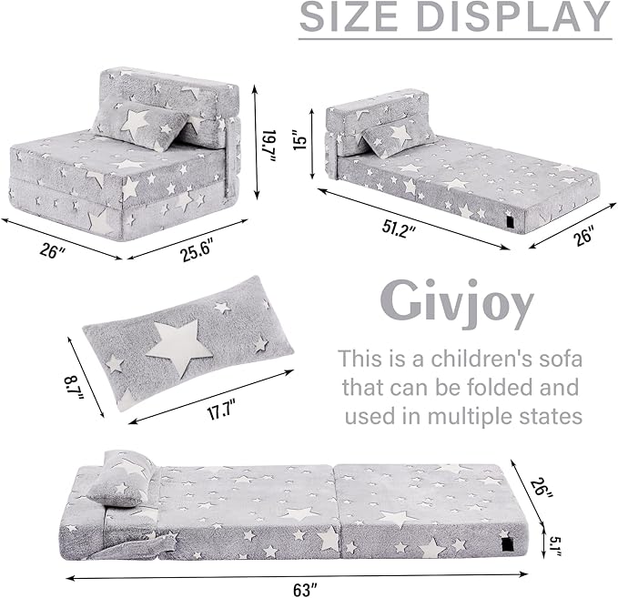 Folding Sofa Bed Floor Mattress - Image 3