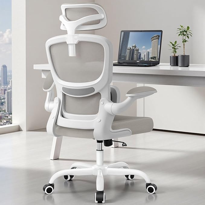 High Back Ergonomic Office Chair, Breathable Mesh Desk Chair - Image 9