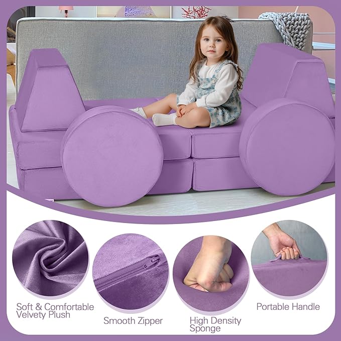 MeMoreCool Modular Kids Couch - Image 6