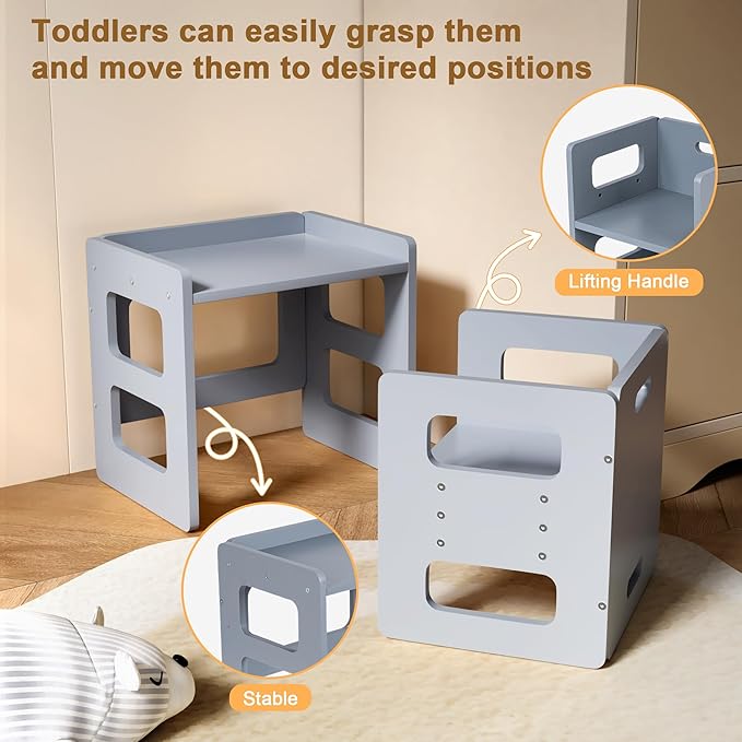 Montessori Weaning Table and Chair Set - Image 6