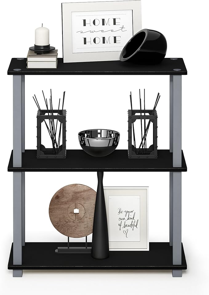 Furinno Turn-S-Tube 3-Tier Compact Multipurpose Shelf 2-Pack - Image 6