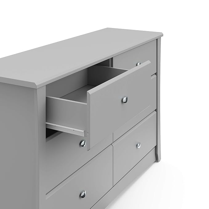 Storkcraft Crescent 6 Drawer Double Dresser – GREENGUARD Gold Certified - Image 11