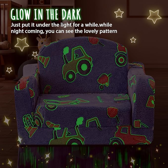 Thick Comfy Toddler Chair and Couch - Image 6