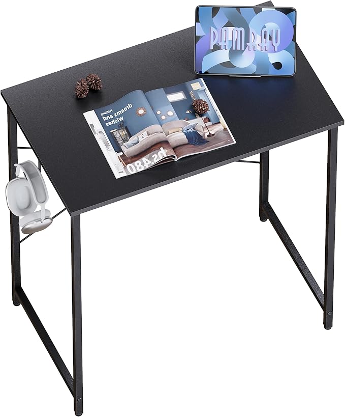 Pamray 23 Inch Computer Desk for Small Spaces, Home Office Work Desk by PAMRAY