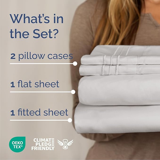 King Size 4 Piece Sheet Set - Image 2
