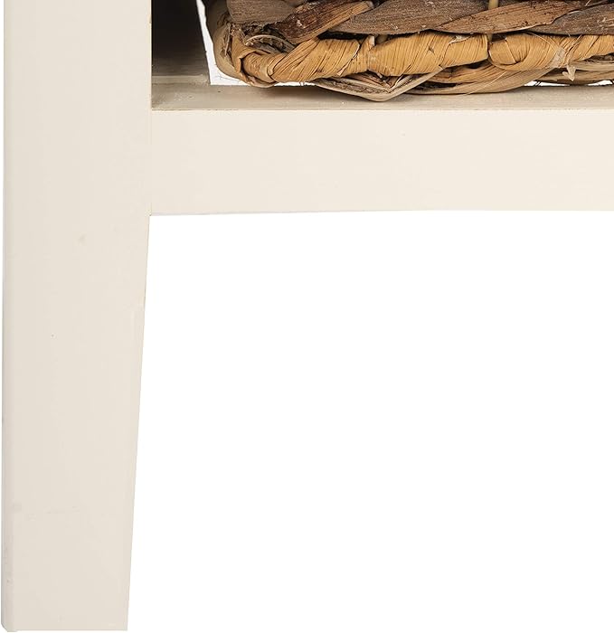 Safavieh Home Collection Everly Drawer, Vintage White 1-Drawer 2 Removable - Image 10
