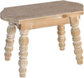 Wooden Bathroom Wood Foot Stool by dwellington