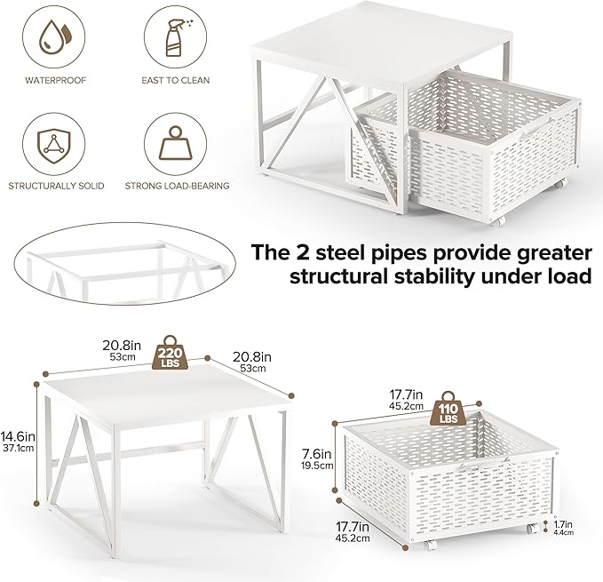 Urban Deco Mini Fridge Stand - Image 3