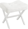 18-Inch Large Vanity Stool Chair, Vanity Bench by MEMOBARCO