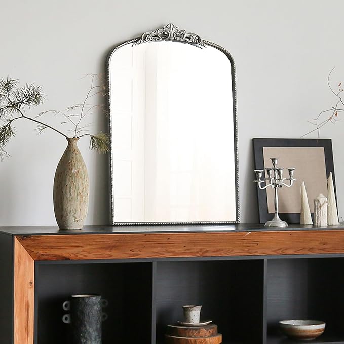 Micasso Arendahl Traditional Arch Mirror, Fireplace and Living Room - Image 7