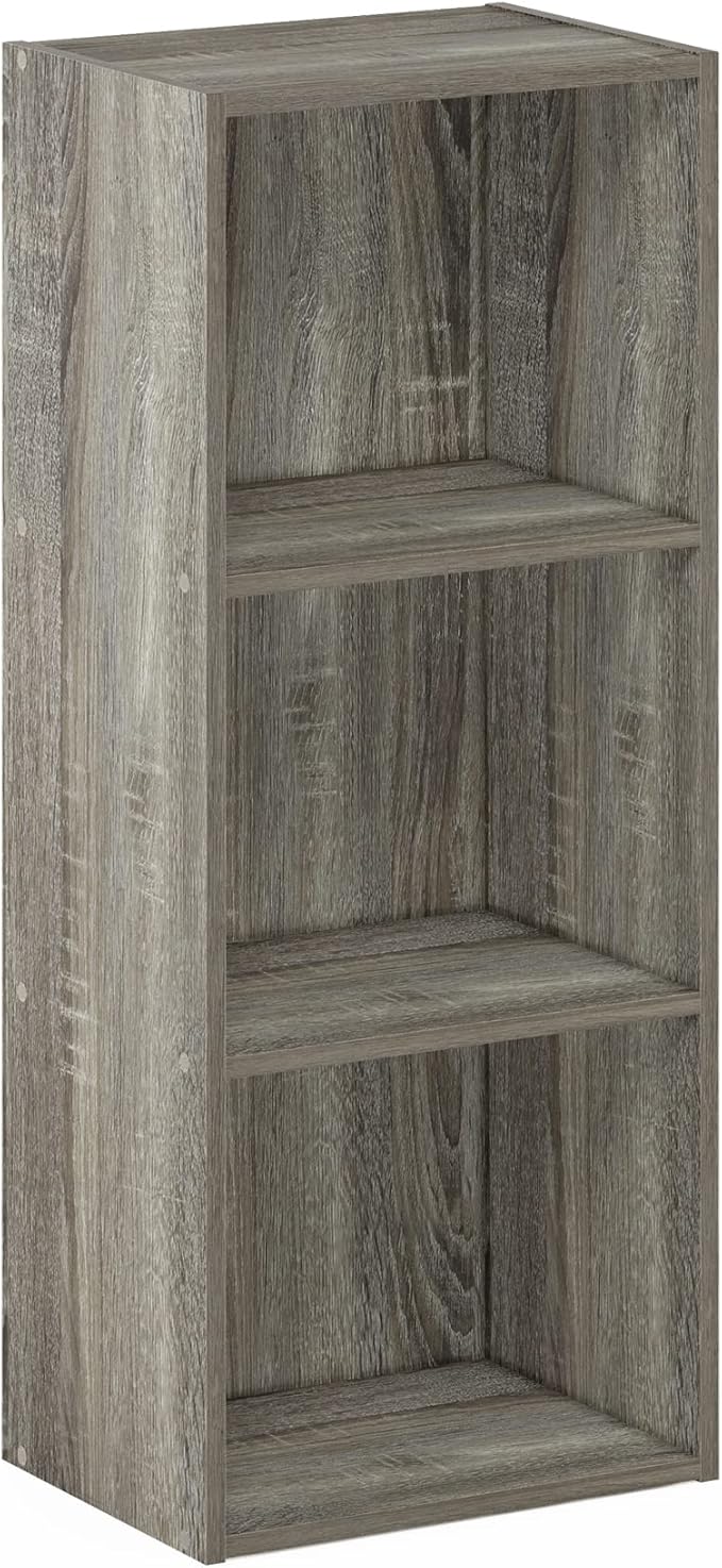 Furinno Luder Bookcase / Book / Storage, Frenck Oak by Furinno-FitsYourSpaceFitsYourBudget