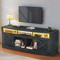 YITAHOME TV Stand for 75/80 Inch TV, Media Furniture TV Table by YITAHOME