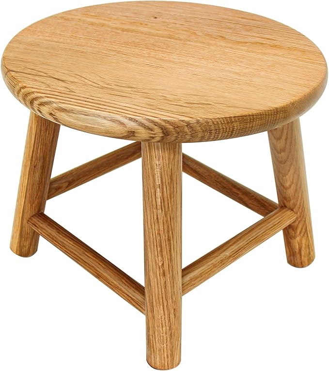 CONSDAN 9-Inch Round Step Stool by CONSDAN